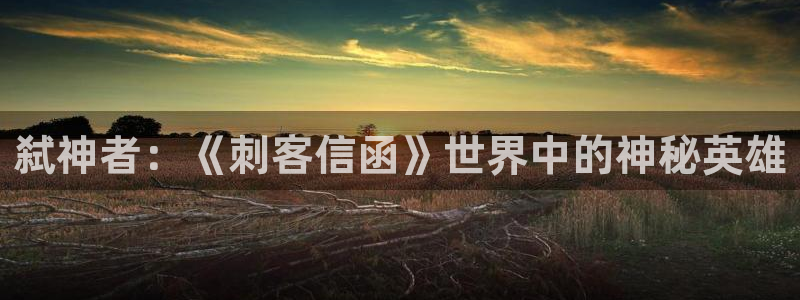 银之守墓人爱漫画奇漫屋：弑神者：《刺客信函》世界中的神秘英雄